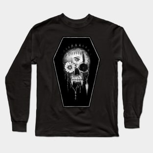 Vampire Skull Long Sleeve T-Shirt